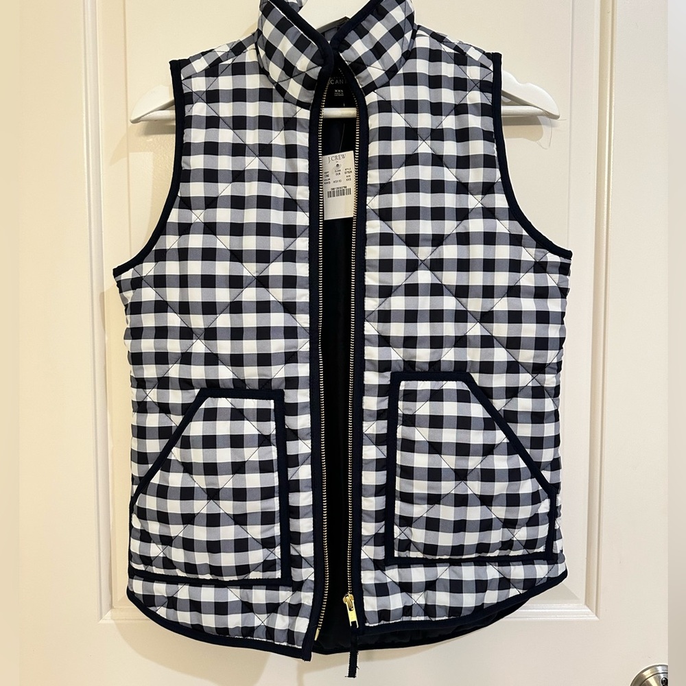 J Crew navy vest. Size XXS